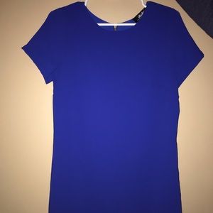 Blue Shift Dress